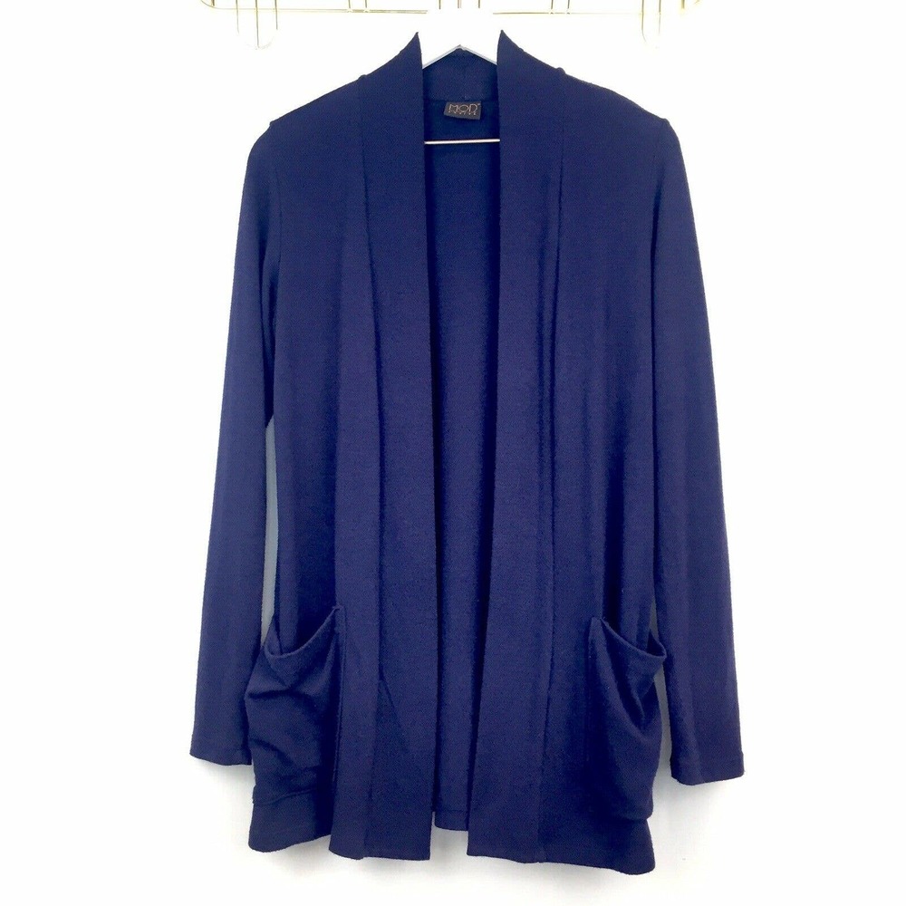 MOD LUSIVE Navy Blue Soft Cardigan